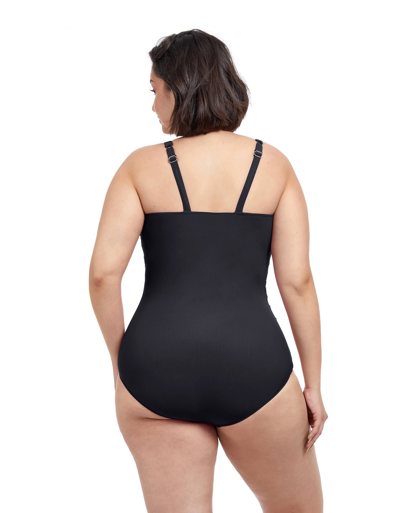 Profile by Gottex Tutti Frutti Plus Size Scoop Neck Shirred Underwire One Piece Swimsuit One Piece One Piece Gottex Swimwear