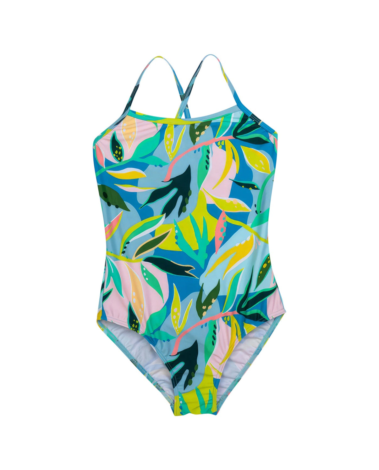 Gottex Kids Rainforest Round Neck One Piece Swimsuit One Piece