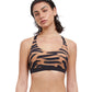 Front View Of Free Sport Upstream D-Cup Y-Back Bikini Top | FREE SPORT UPSTREAM CARAMEL